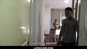 Can you believe these hot latin teen boys having bareback orgy for cash on latincums com?