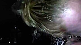 Ann sucking black dick intensely