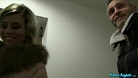 public agent catches worldclass wifey fucking a stranger while husband waits