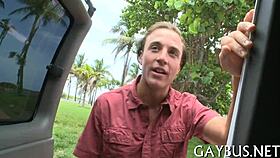 Intense live gay sex session unfolds with raw passion