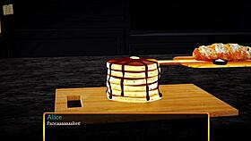 In my new family anime, redhead milf with big ass gets erotic