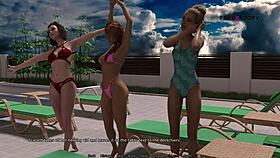 My dorm 4 pool games with stepsister