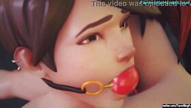 i accidentally put bridgitte and tracer into the machine, oh no!