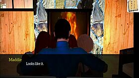 DETAILED HENTAI CARTOON FEATURING BLONDE REDHEAD WITH BIG TITS BIG ASS IN FAMILY SETTING