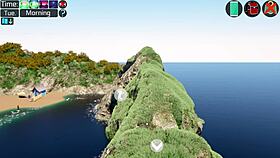 Milfy City gameplay part 30 shocks with hentai. Big cock footjob in public!