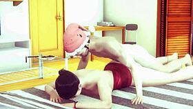 Wow, 3D Animation Couple Has Intense Sex!