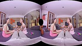 virtualrealporn com shows dildos experts in 3d toys demonstration