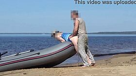 just a lady tourist chilling with the boatman