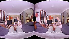 virtualrealporn com shows dildos experts in 3d toys demonstration