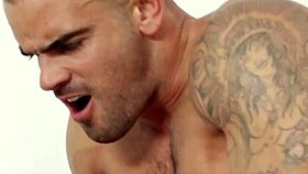 well built athlete getting his ass ravaged