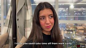 Hottie Offers Waiter Train Ride With Anal Sex!