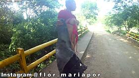 flashing my big ass and wet pussy to strangers on the street