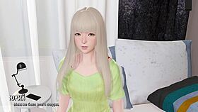 I feel the slap on my ass in this erotic hentai gameplay with pretty tits and cock.