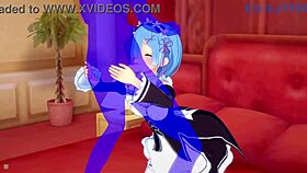 emilia rem subaru natsuki intense sex in re zero?