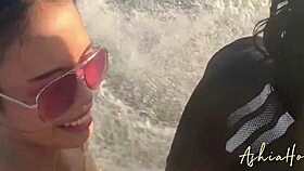 i escaped the city by jet ski just to get my tight pussy filled with cum.