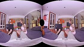 virtualrealporn com shows dildos experts in 3d toys demonstration