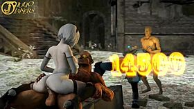 2b nier automata character in animation