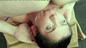 wife's mouth gets used in throatpie