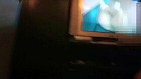 At the XXX video club, a young guy and two old men got wild until I got kicked out for filming.