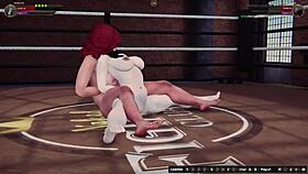 draka ii vs rockie ii naked wrestling with licking and fingering