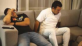 my stepmom and stepdad took my ass first time with cuckold boyfriend watching