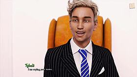 Being a dik chick route explores big tits and ass in 3d hentai game