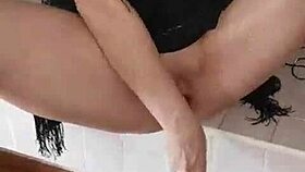 Velvet Rain, are you ready to squirt with that huge toy?