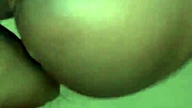 I love my stepson's monster cock in my ebony milf ass.