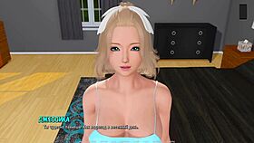 I feel the slap on my ass in this erotic hentai gameplay with pretty tits and cock.