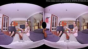 virtualrealporn com shows dildos experts in 3d toys demonstration