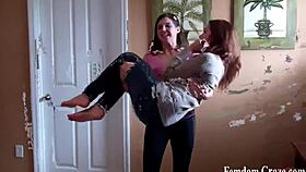 The mistress demands full submission or harsh punishment awaits