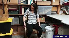 Hey officer, why are you nailing me so hard, Kylie Martin?