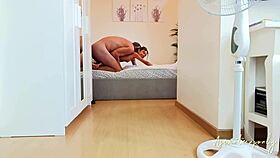 Skinny Asian babe gets pussy cumshot after jet ski fun.