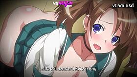 Glory Hole Through Stepsister Wall In Hentai Cartoon Threesome Sex Scenes Compilation