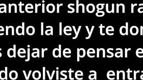 Shogun Raiden commands intense JOI and CEI in femdom anime style