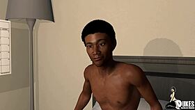 Mature big tits hentai babe meets freaky bbc for interracial 3d conquest