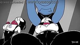 mime and dash threesome hentai