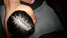 you cheating on your man with this shaved mexican beauty in POV blowjob?