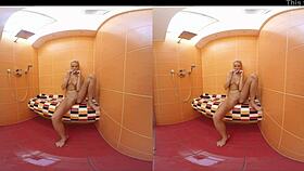 Karol Lilien Craves Cock in Shower and Room Doggystyle.