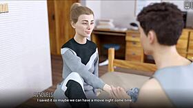 she asks, what university problems will we face next? in the anime