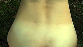 Perfect Body Girl Gets Anal Creampie Outdoor