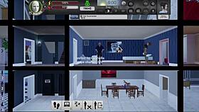 she loves me with fat curvy outfit and big cock cum