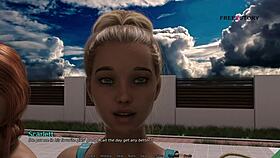 My dorm 4 pool games with stepsister