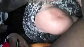 Ann sucking black dick intensely