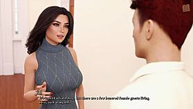 Being a dik chick route explores big tits and ass in 3d hentai game