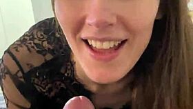 damn! pov amwf sex with creampie got me pregnant