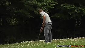 mark lloyd sucking cocks outdoor with friends in that group action