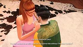 Rally of desire in this naughty 3D hentai sex preview version