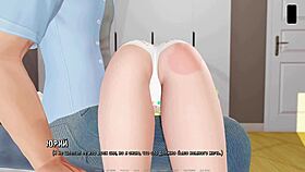 I feel the slap on my ass in this erotic hentai gameplay with pretty tits and cock.