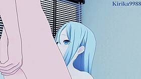 KANADE YOISAKI AND MAFUYU ASAHINA SHARE INTENSE CREAMPIE SEX